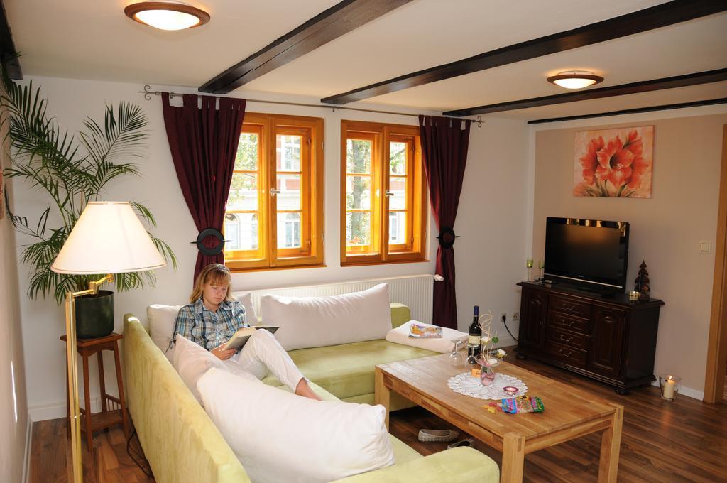 Ferienhaus Am Oeringer Tor Quedlinburg Exteriér fotografie